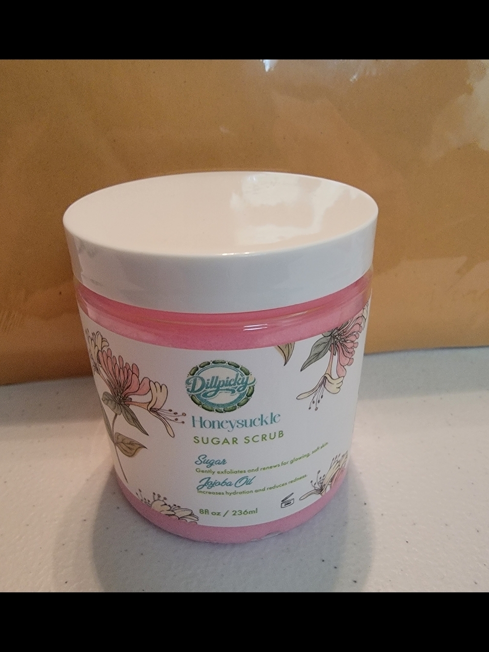 Honeysuckle Sugar Scrub.